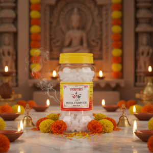 Bhavani Pooja Camphor 500gram Net Weight Jar