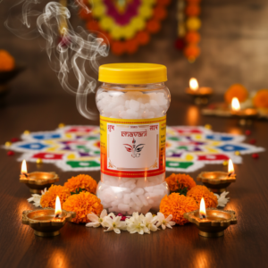 Bhavani Pooja Camphor 500gram Net Weight Jar