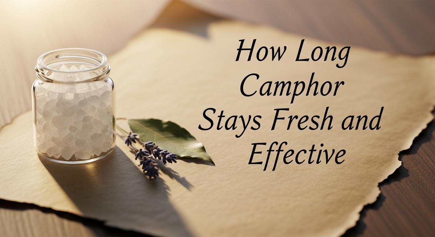 How Long Camphor Stays Fresh and Effective