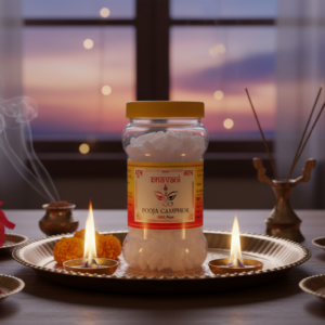 Bhavani Pooja Camphor 500gram Net Weight Jar