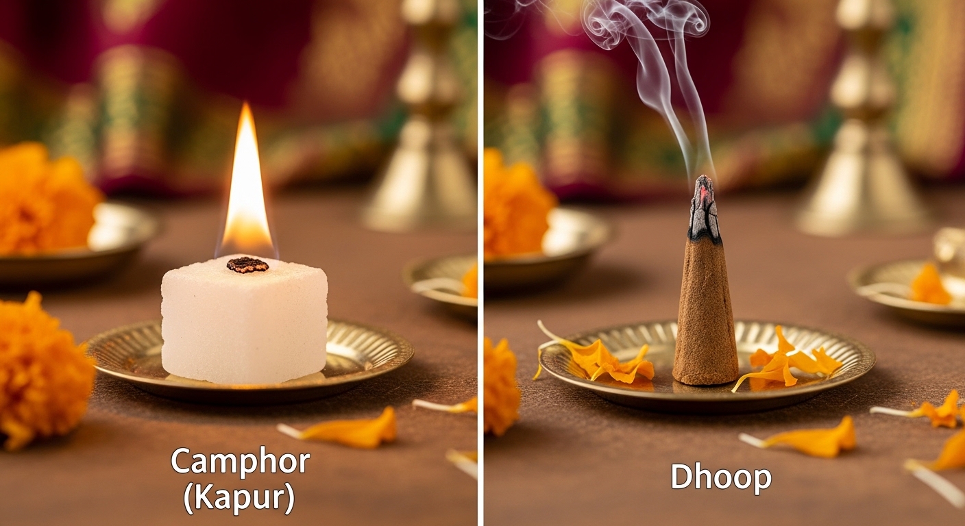 Camphor vs. Dhoop: Key Differences for Daily Pooja