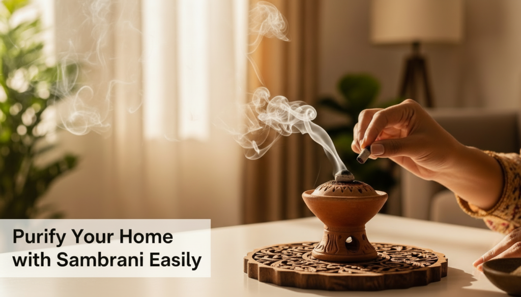 Purify Your Home with Bhavani Sambrani Easily