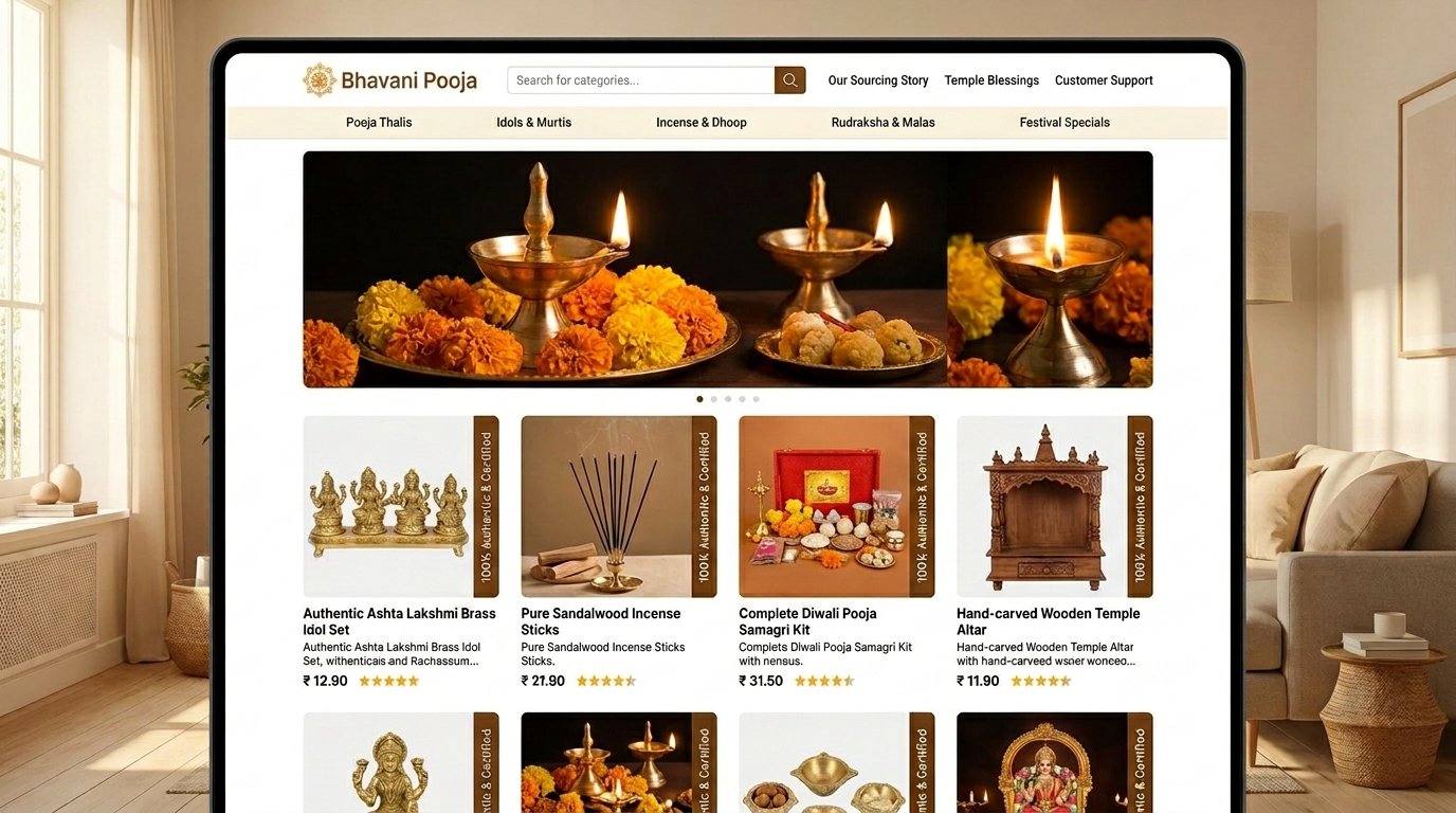 Where to Buy Authentic Pooja Items Online