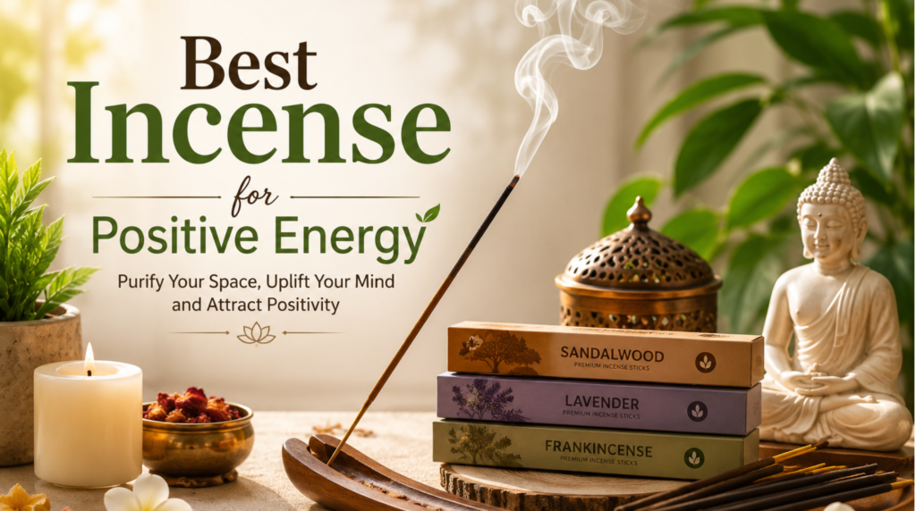Which incense is best for positive energy?